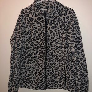 NWOT: Women’s Cheetah Columbia Fleece